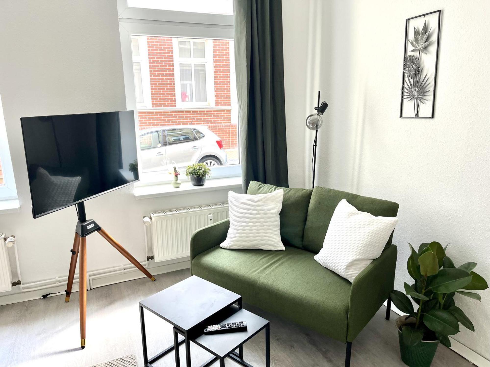Endless: Studio Mit Netflix + Workstation Im Zentrum Schwerin  Exterior foto